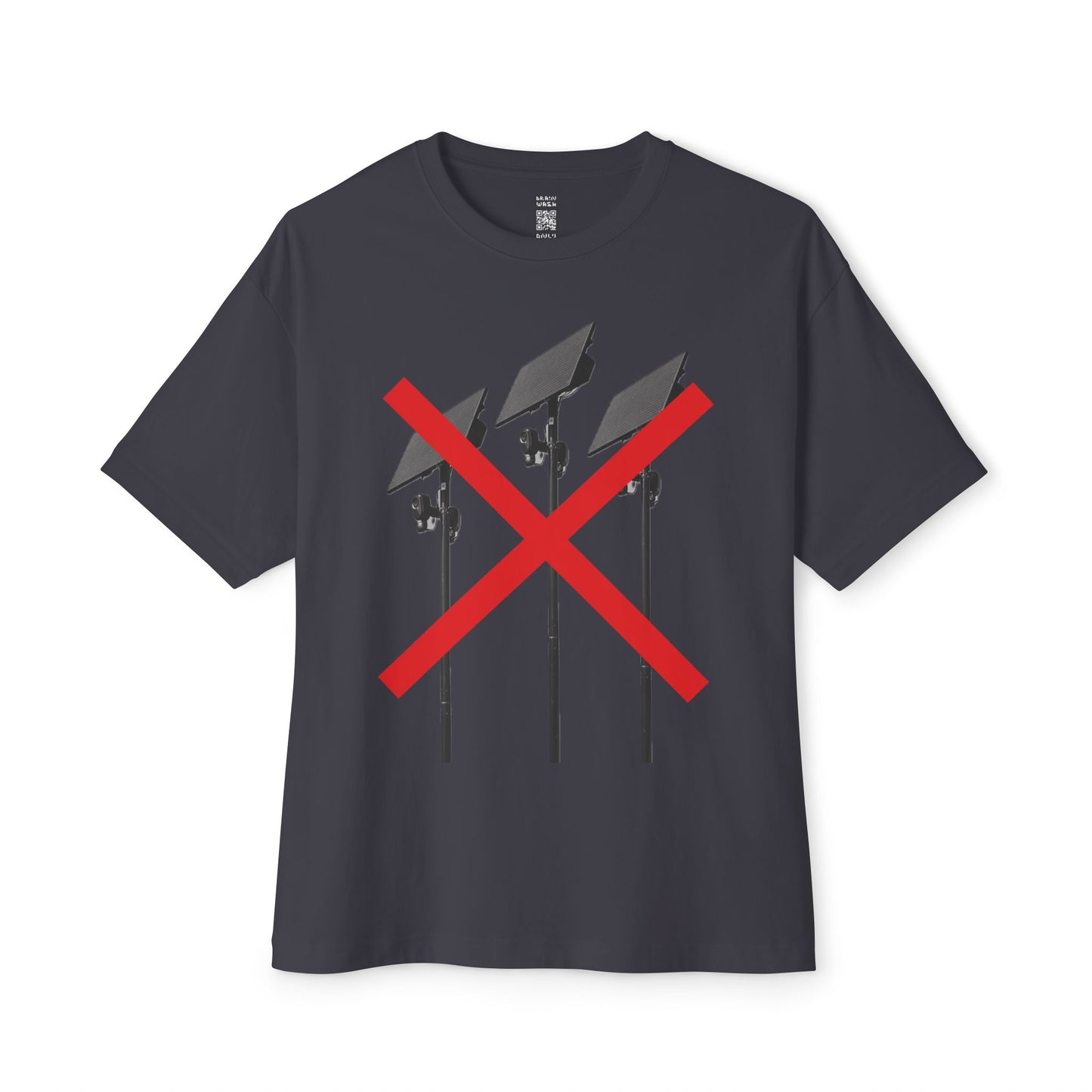 No Flock Cameras Oversized Tee