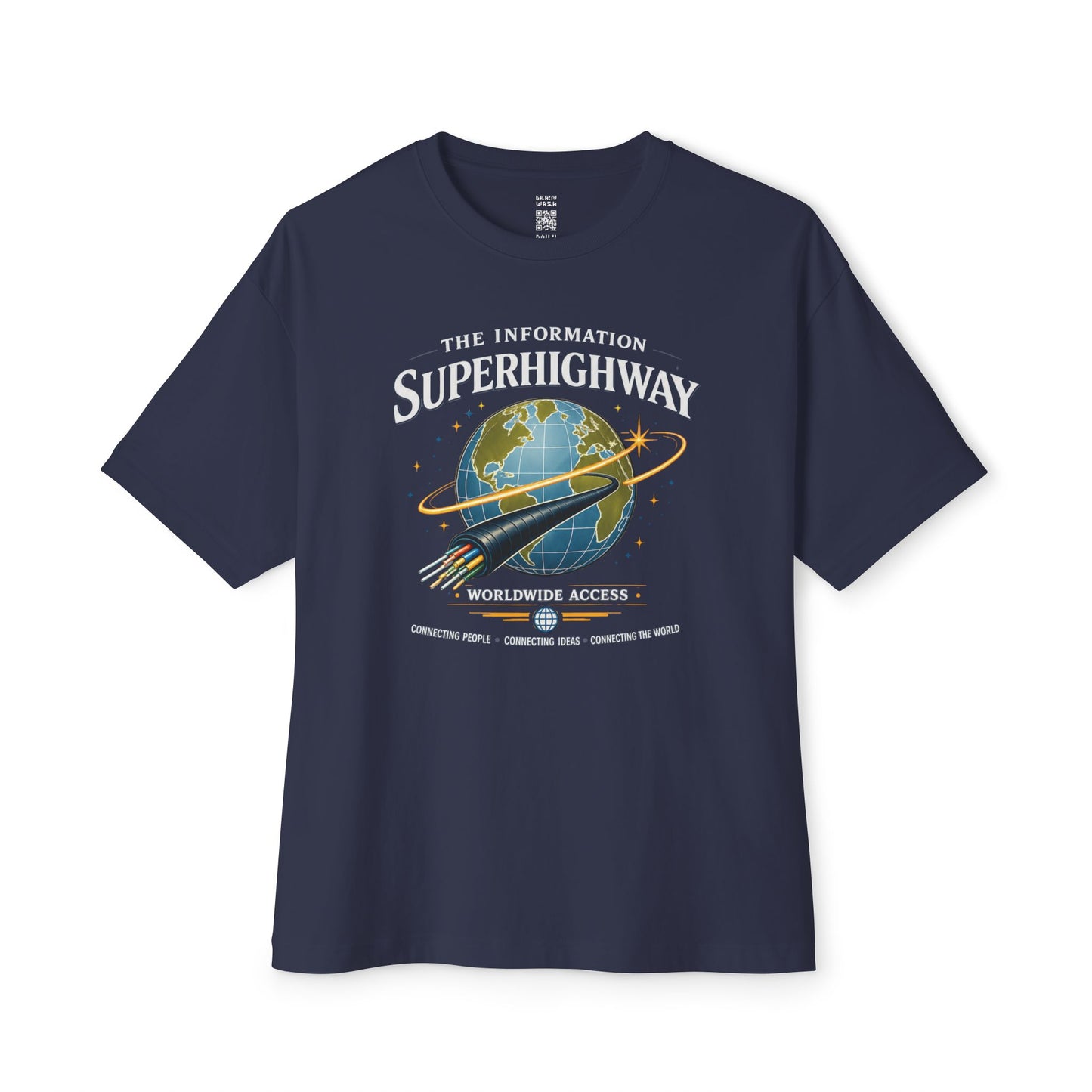 Information Superhighway Oversized Tee