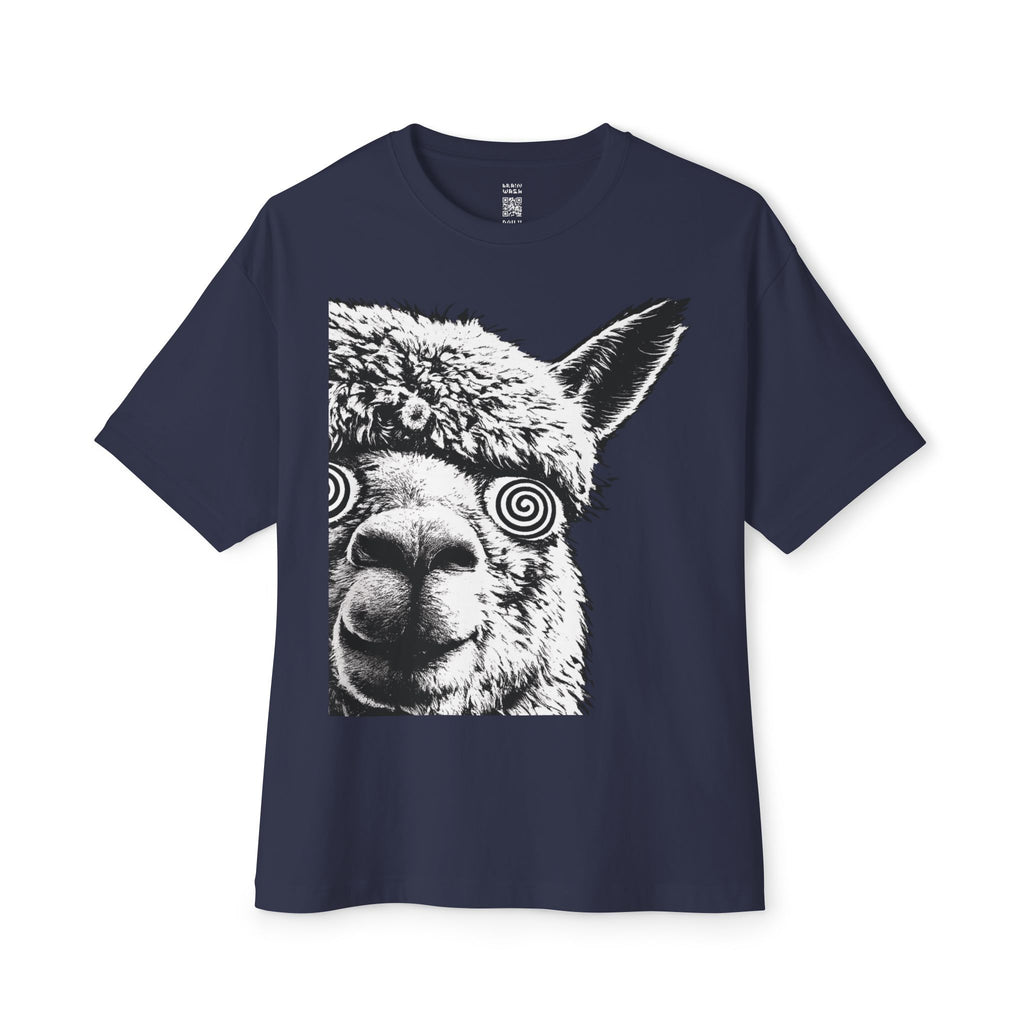 Entranced Llama Oversized Tee