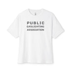 Public Gaslighting Association Oversized Tee