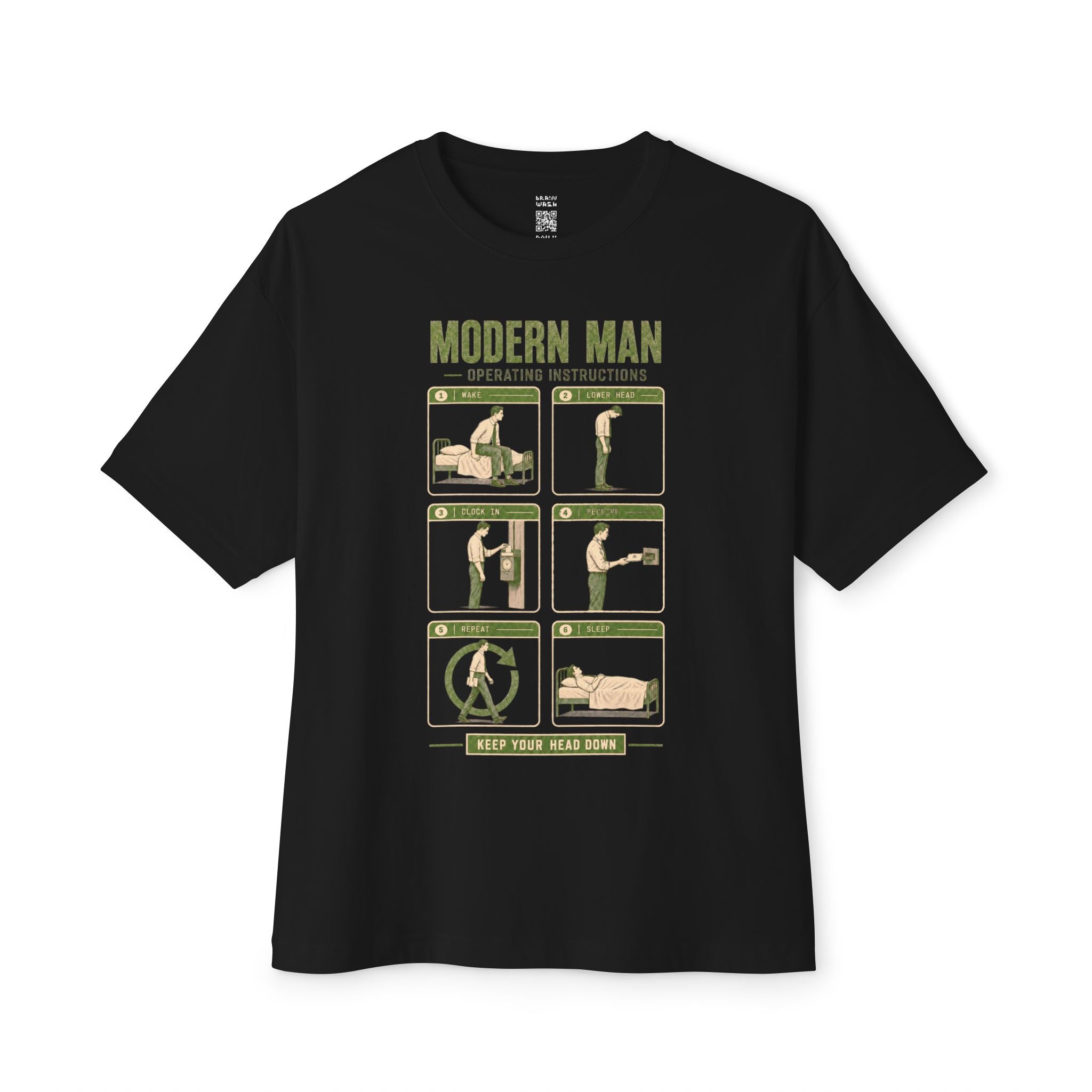 Modern Man Operating Instructions Oversized Tee