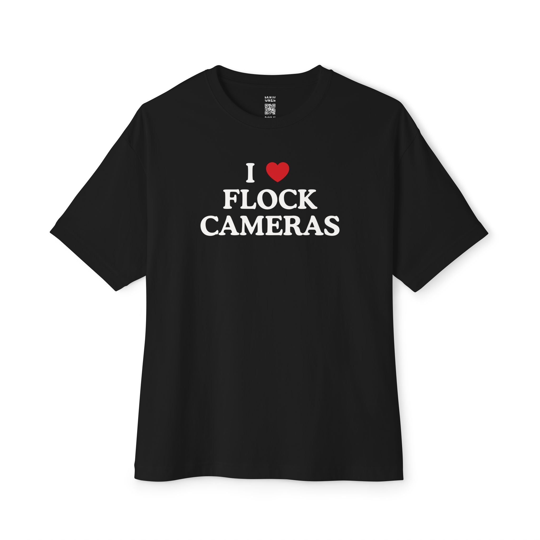 I Love Flock Cameras Oversized Tee