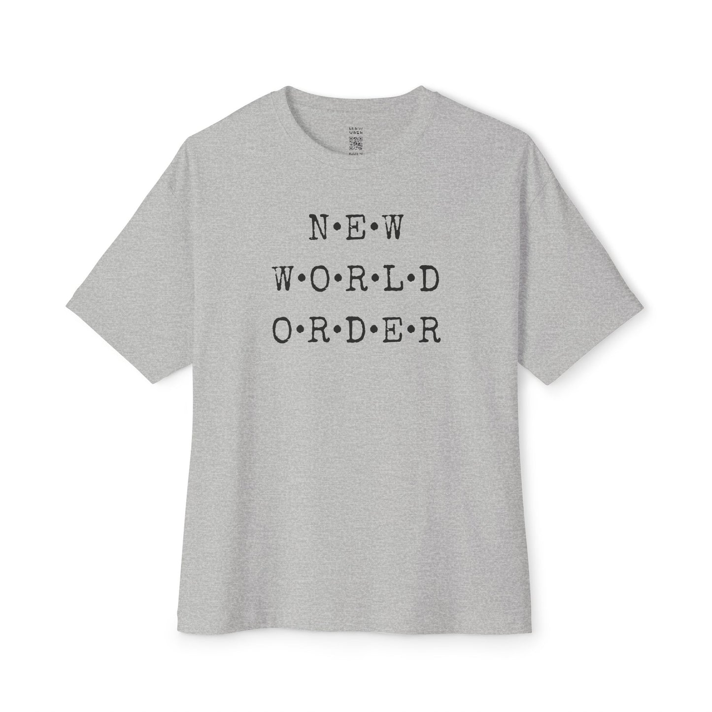 New World Order Oversized Tee