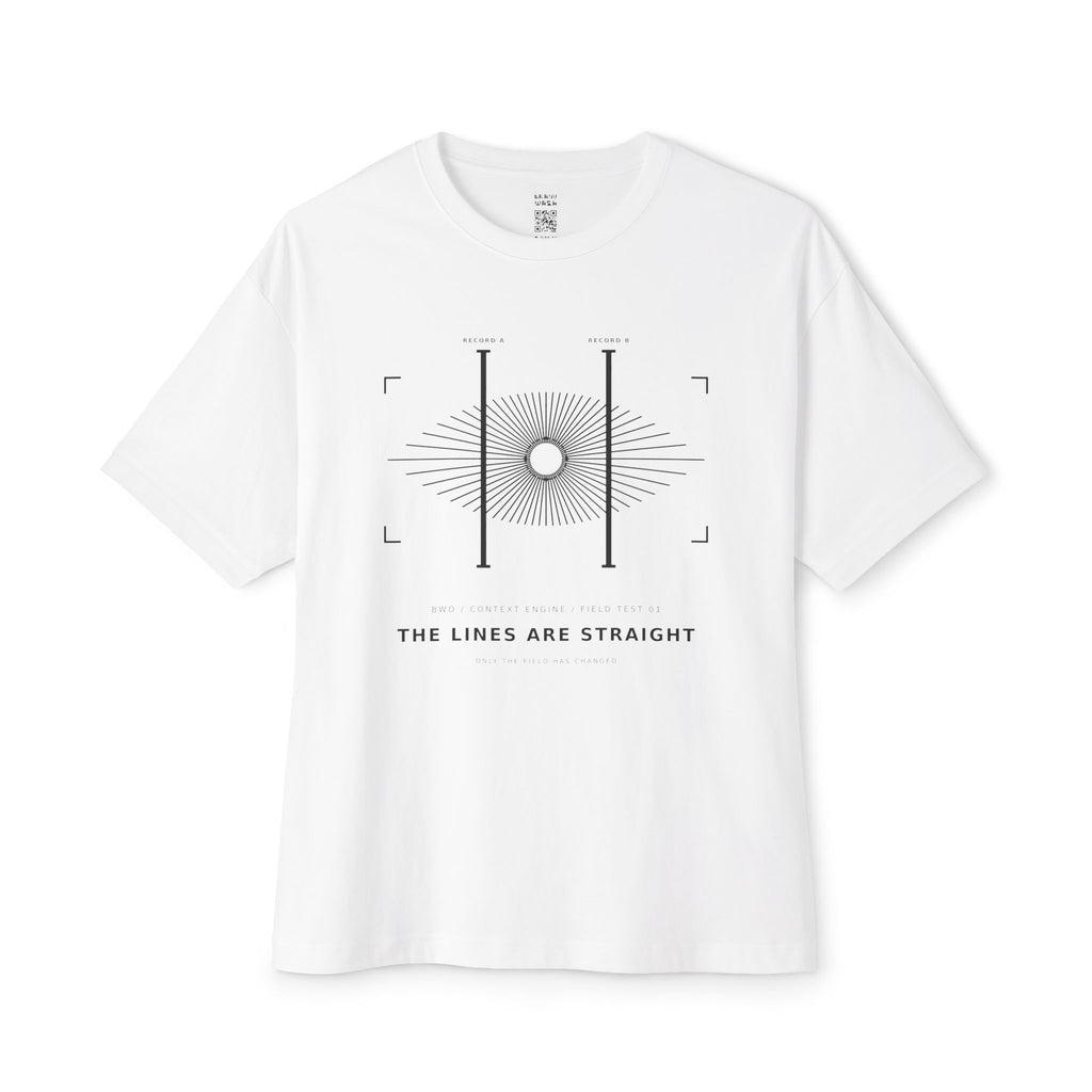 Optical Illusion Oversized Tee