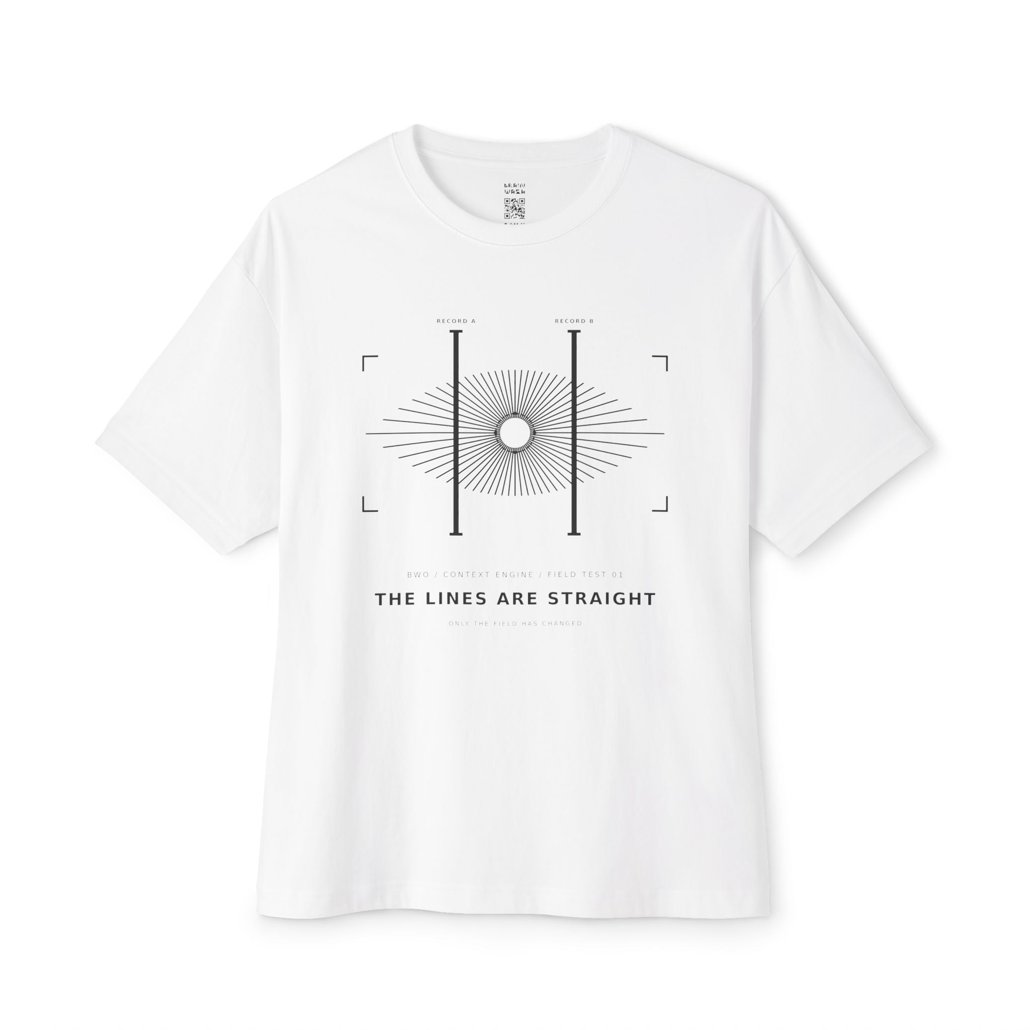 Optical Illusion Oversized Tee