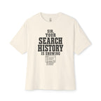 Search History Oversized Tee