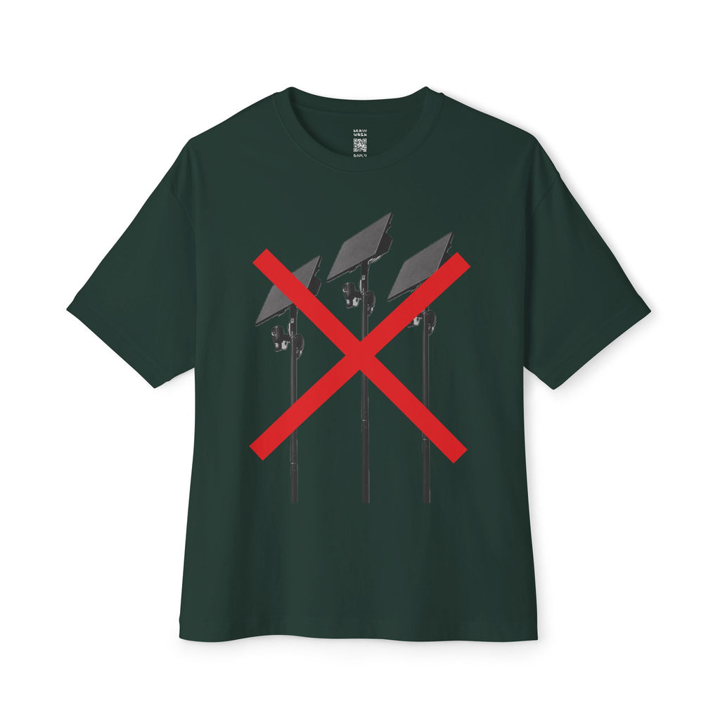 No Flock Cameras Oversized Tee