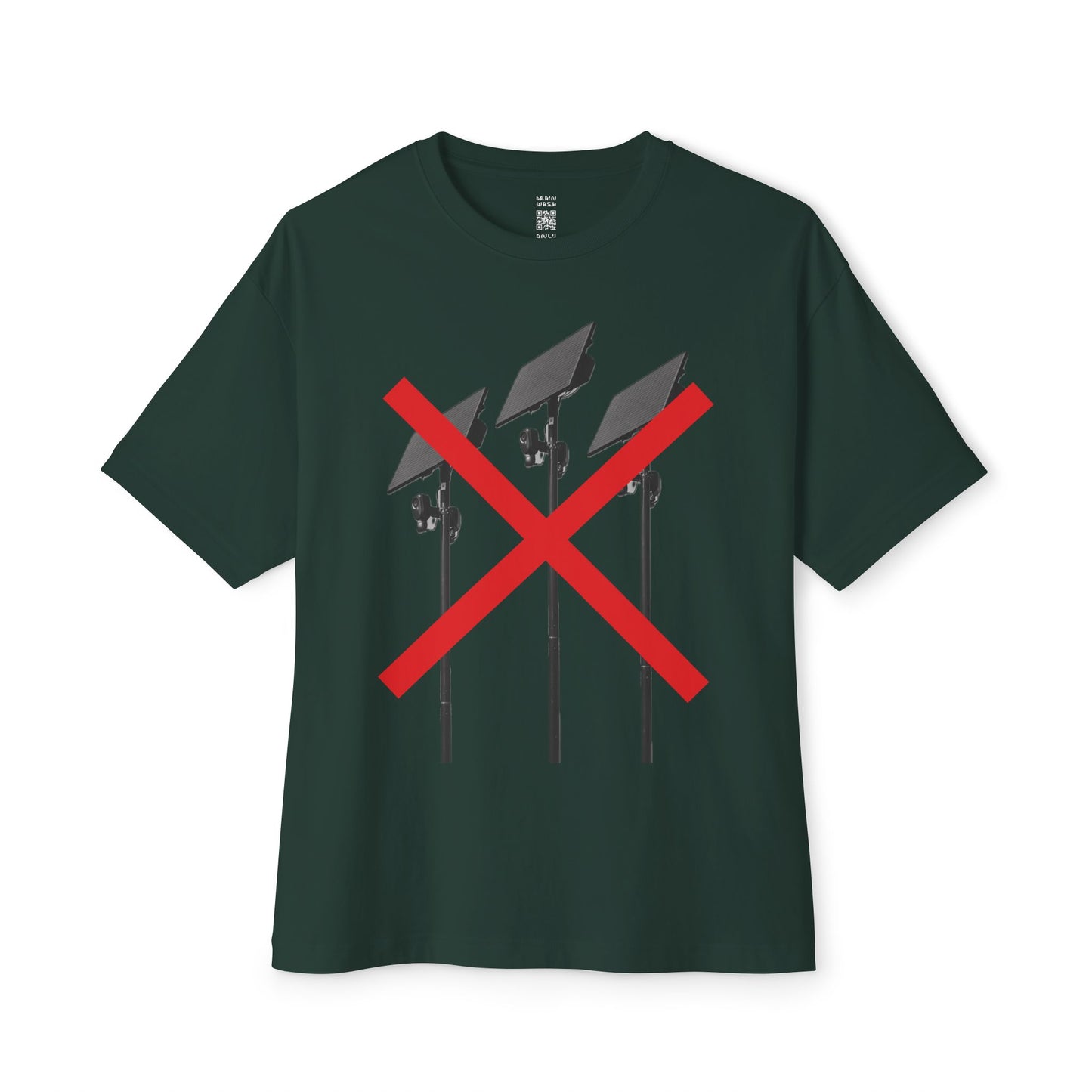 No Flock Cameras Oversized Tee