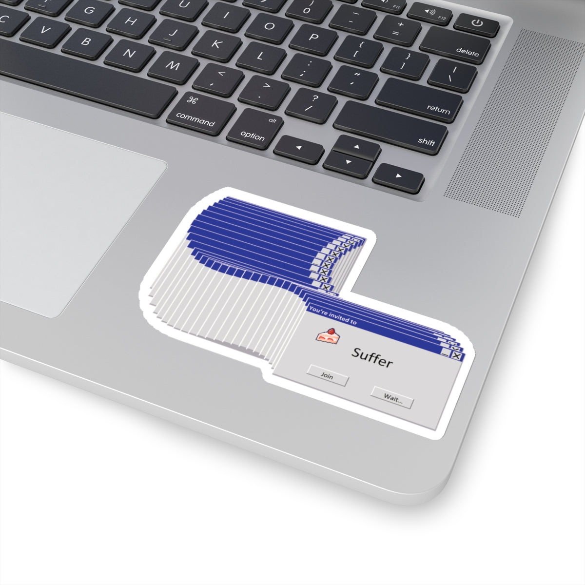 Invitation To Suffer Popup Sticker