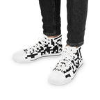 Men’s QR Print High Top Sneakers