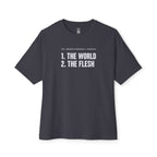 The World The Flesh Oversized Tee