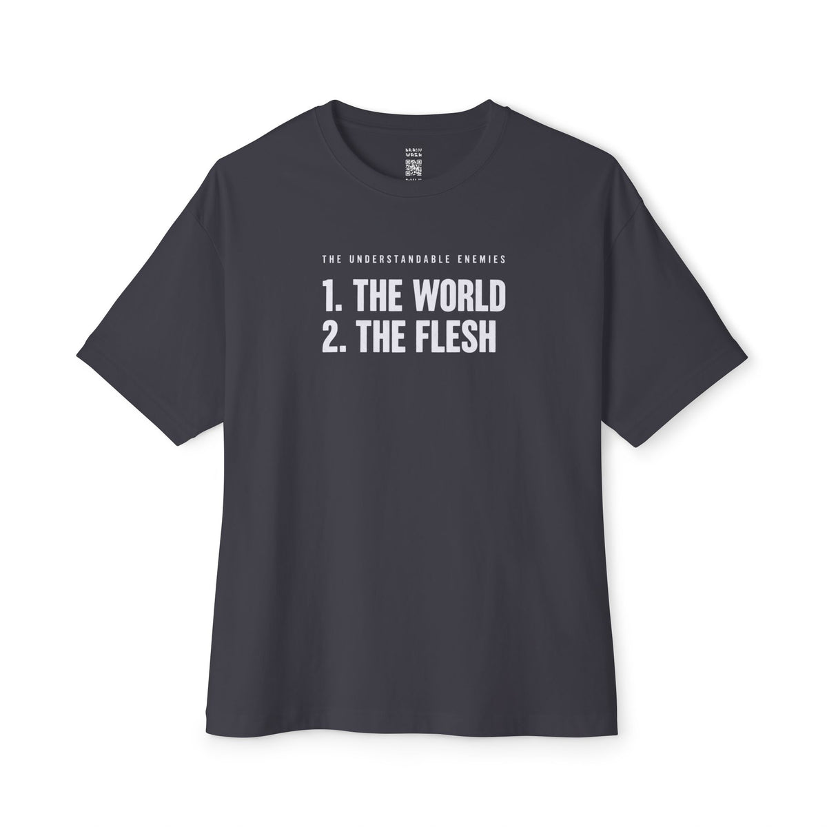 The World The Flesh Oversized Tee