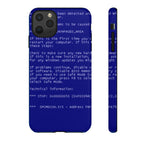 BSoD (Blue Screen of Death) Phone Case