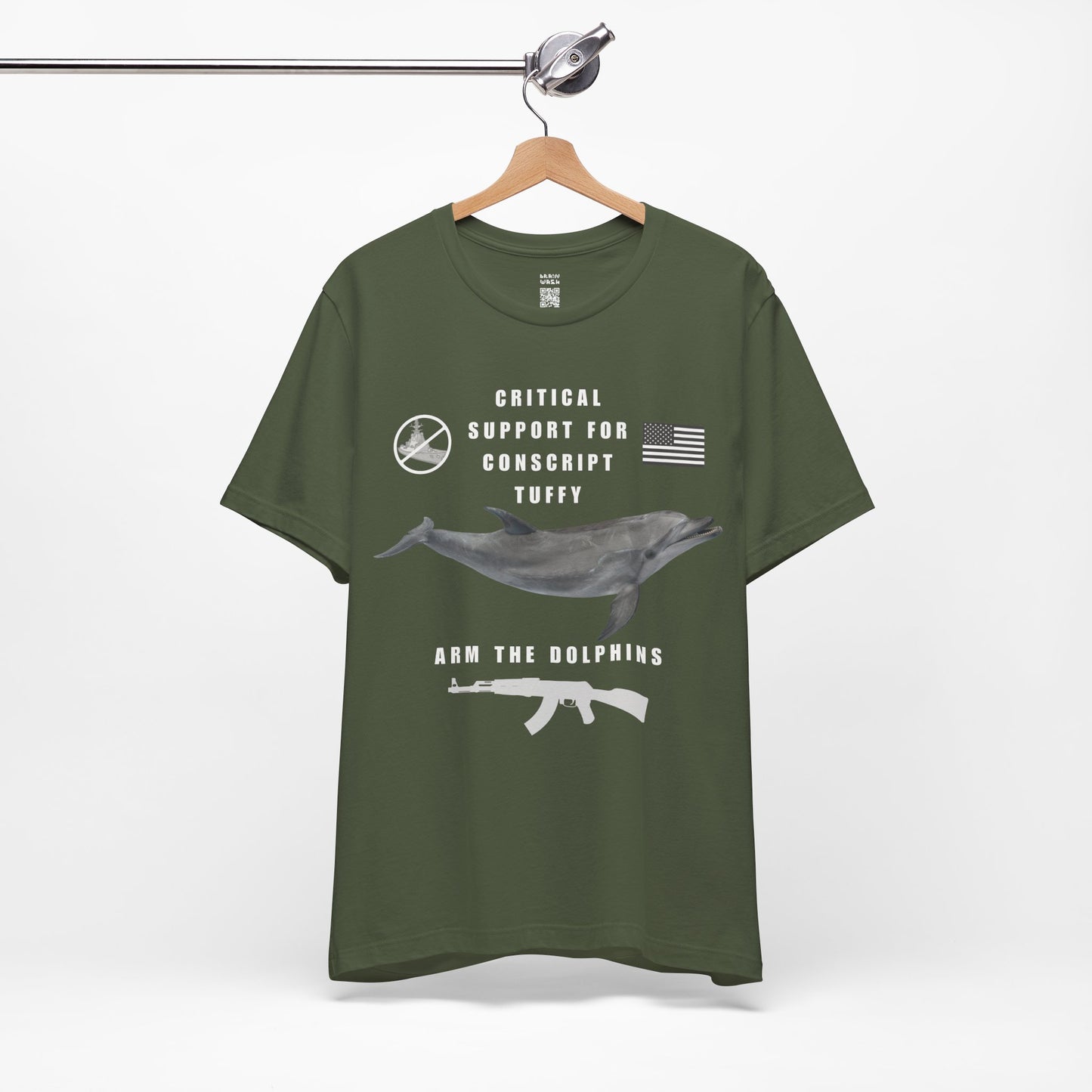 Conscript Tuffy Arm The Dolphins T-Shirt