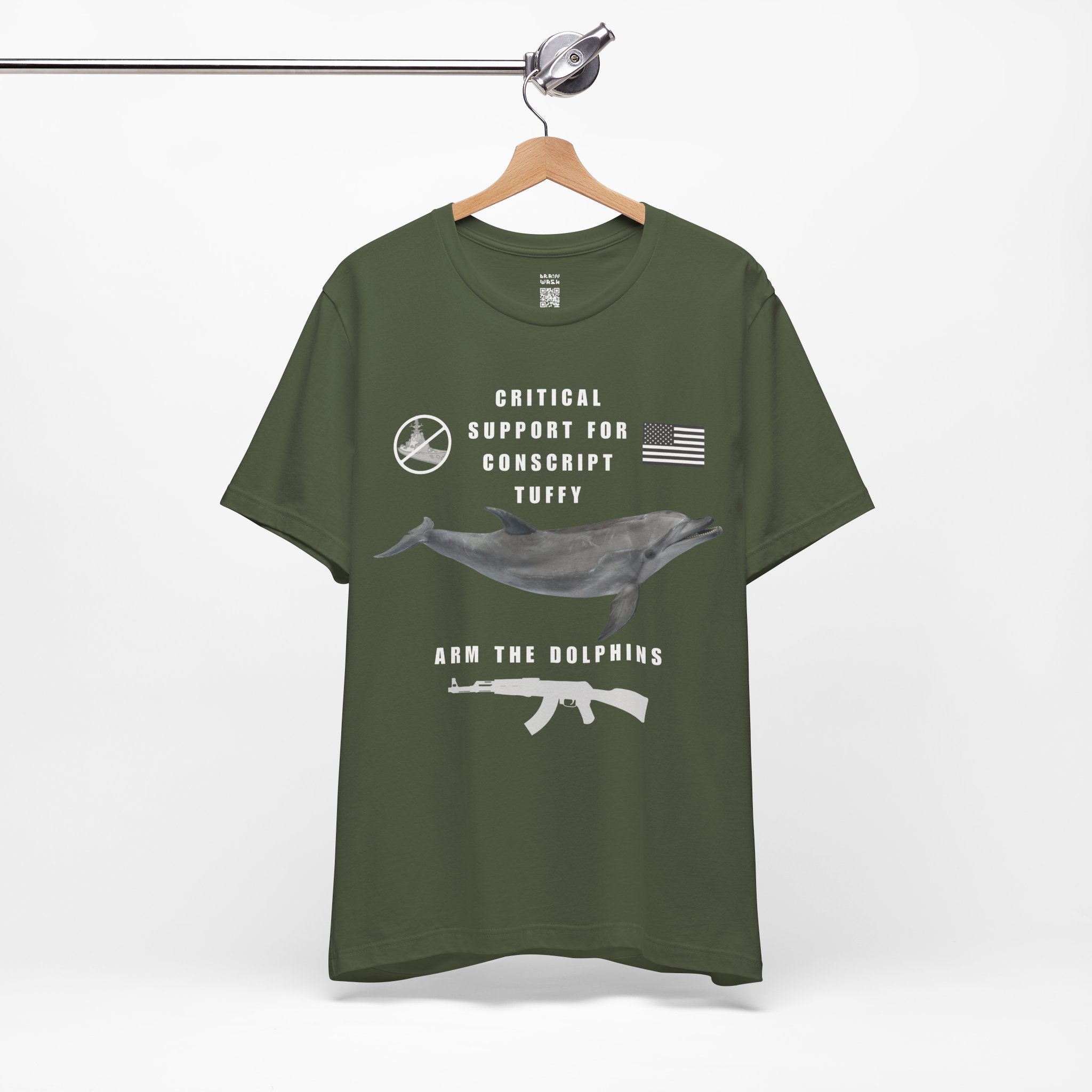 Conscript Tuffy Arm The Dolphins T-Shirt