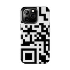 QR Print Tough Phone Case