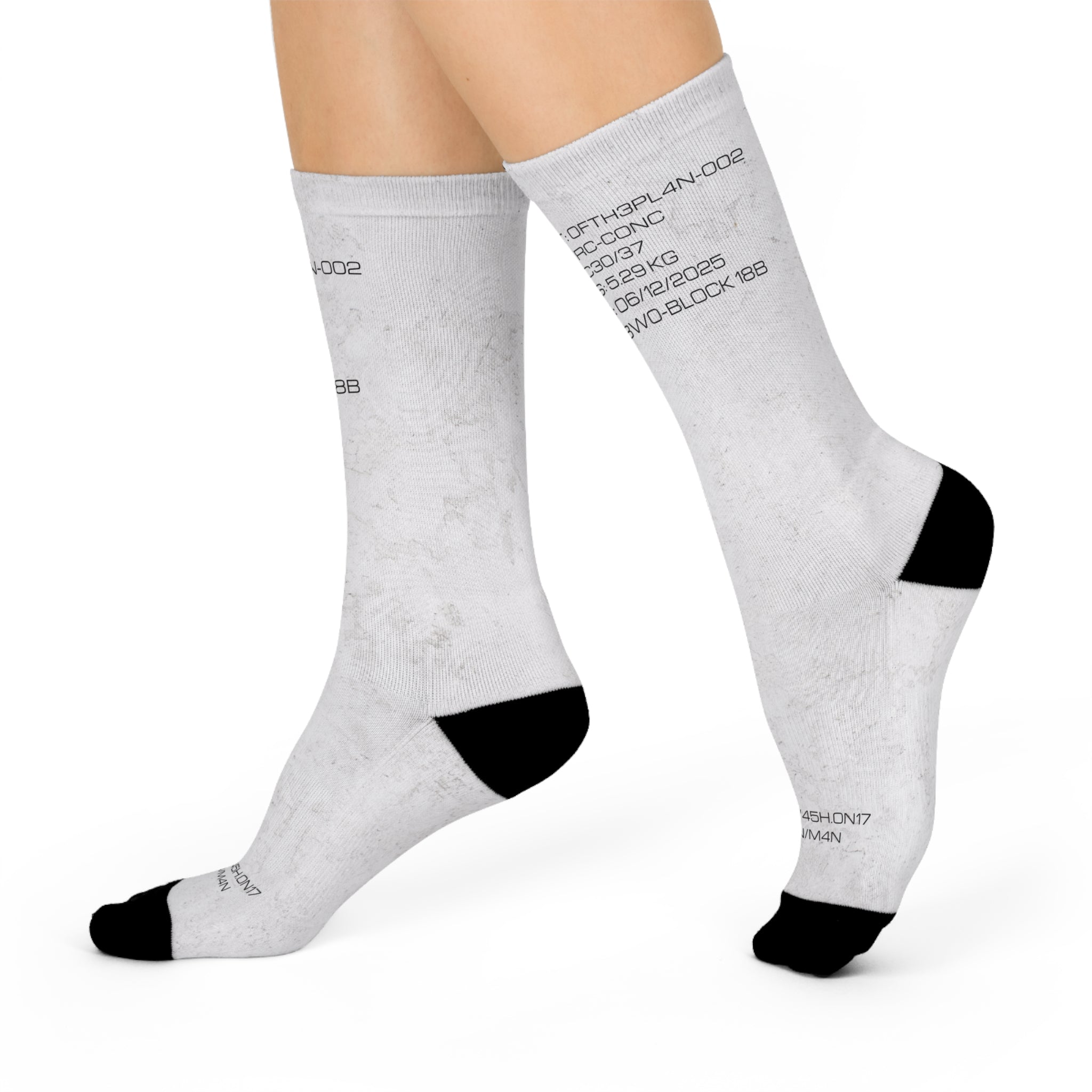 Slab #002 Brutalist Socks