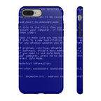 BSoD (Blue Screen of Death) Phone Case