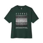 Signal Interrupted Oversized Tee