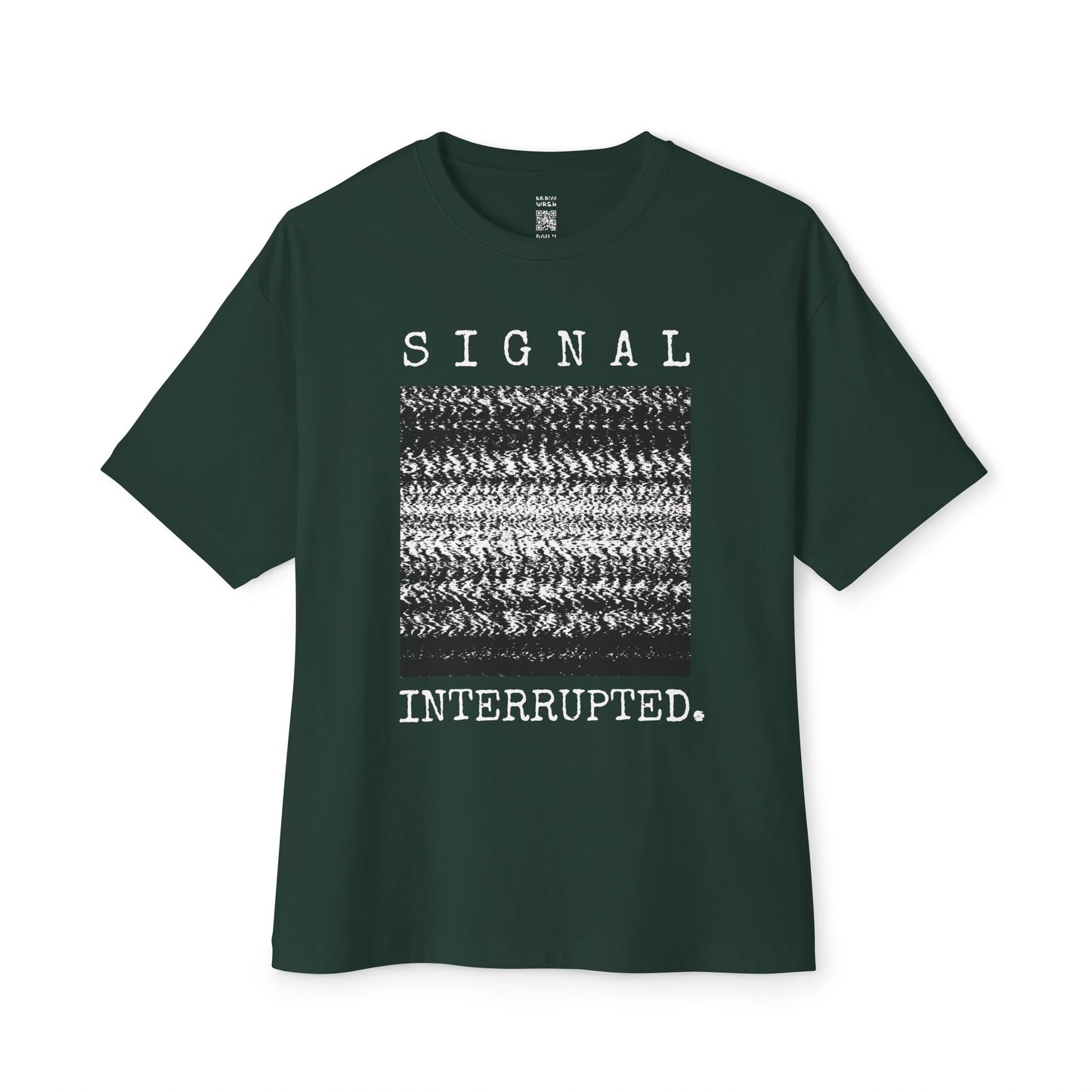 Signal Interrupted Oversized Tee