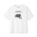 Smile We Are Watching You Oversized Tee