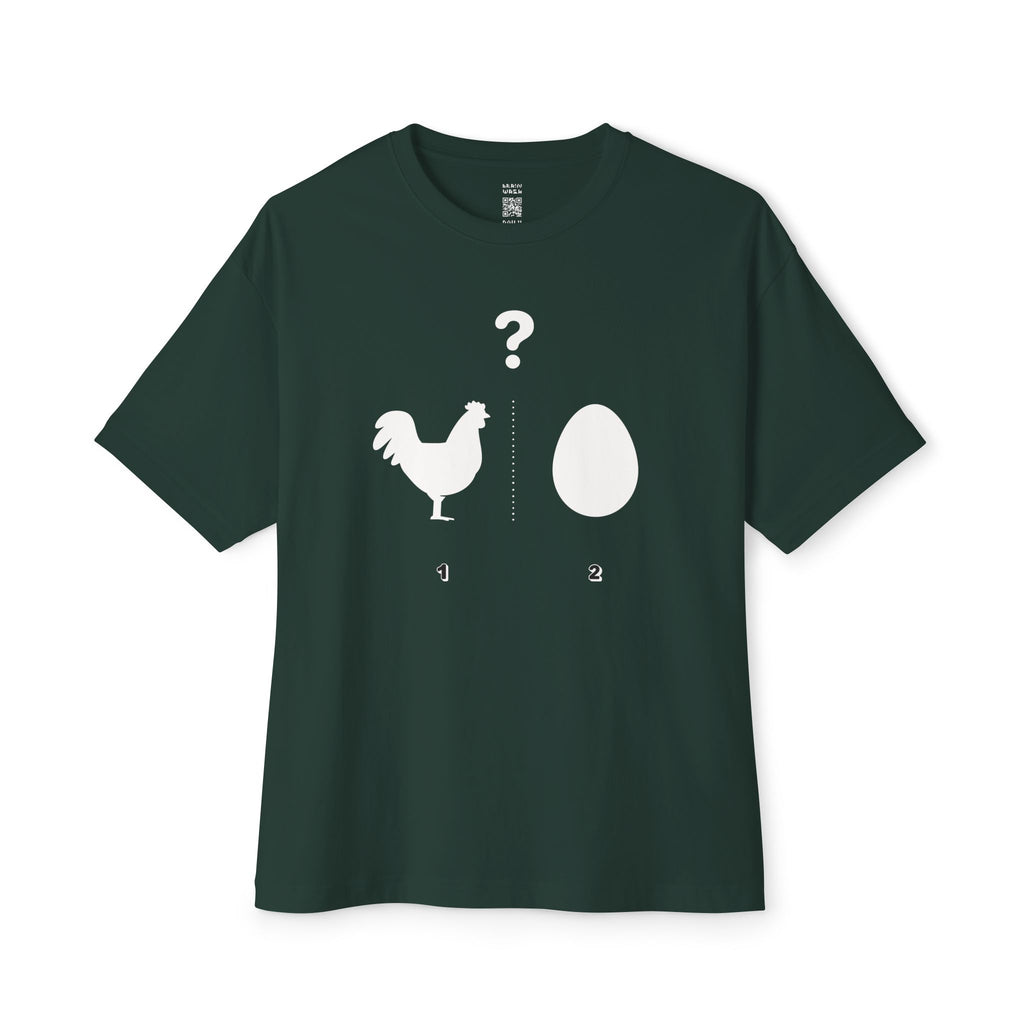 Chicken Or The Egg Oversized Tee