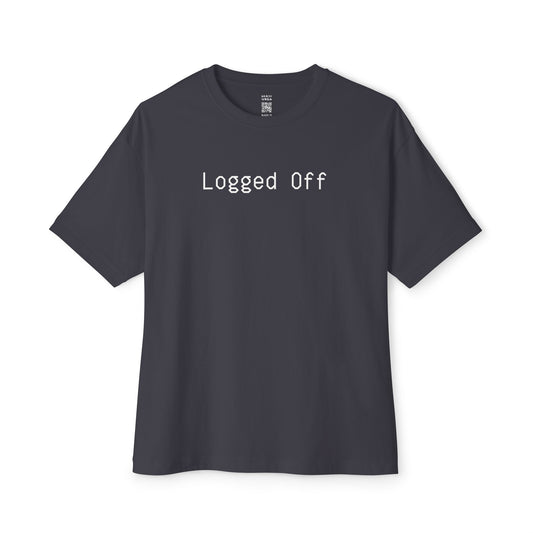Logged Off Oversized Tee