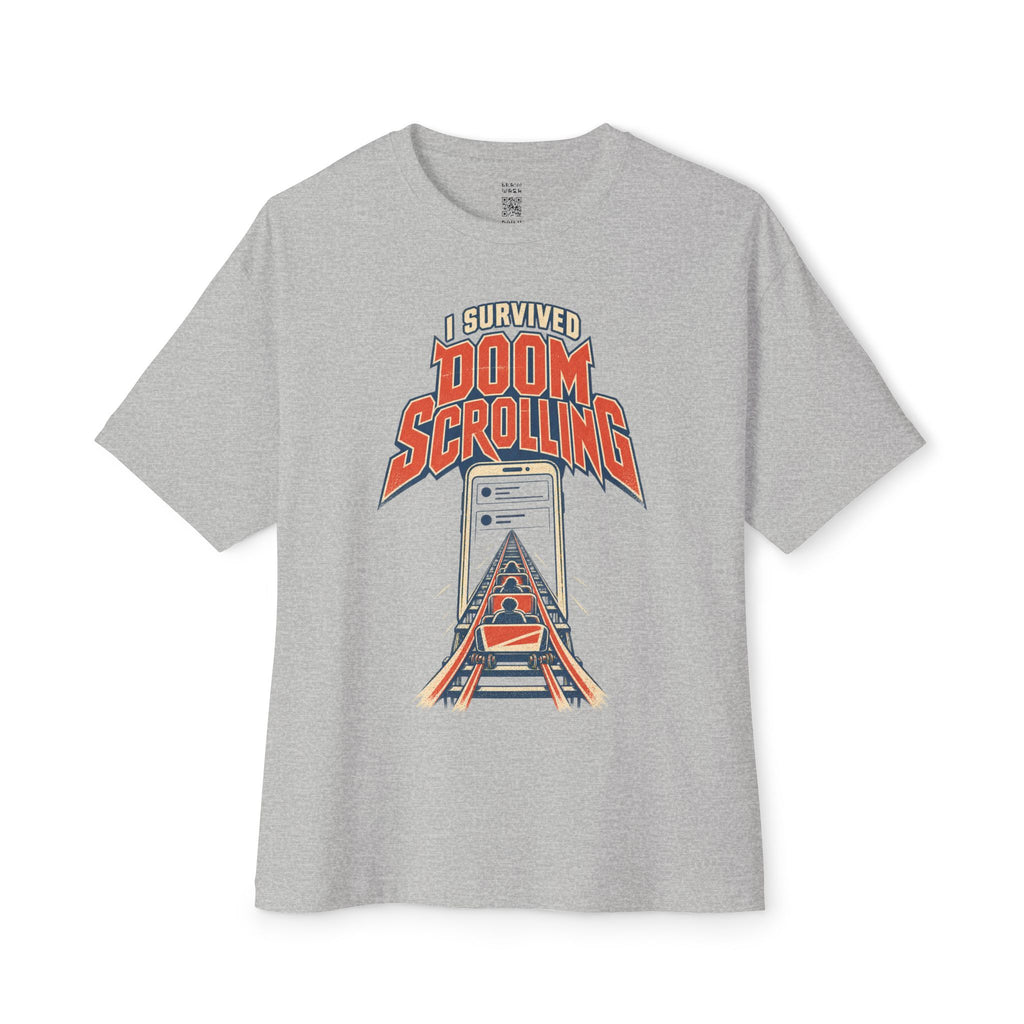 I Survived Doomscrolling Oversized Tee