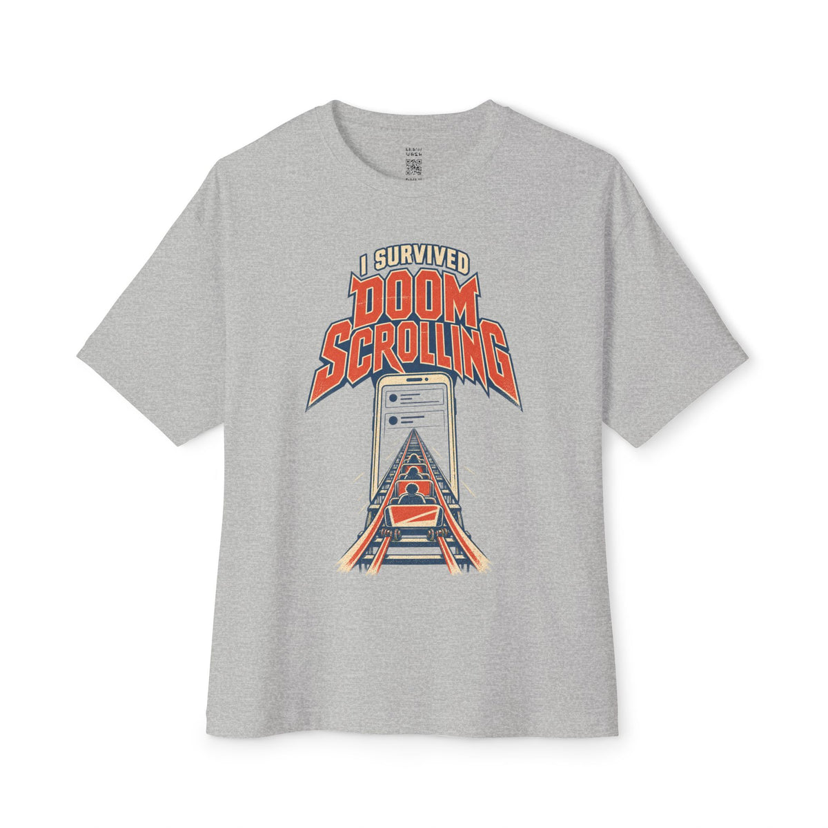 I Survived Doomscrolling Oversized Tee