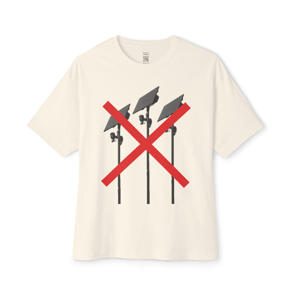 No Flock Cameras Oversized Tee