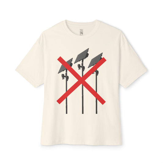 No Flock Cameras Oversized Tee