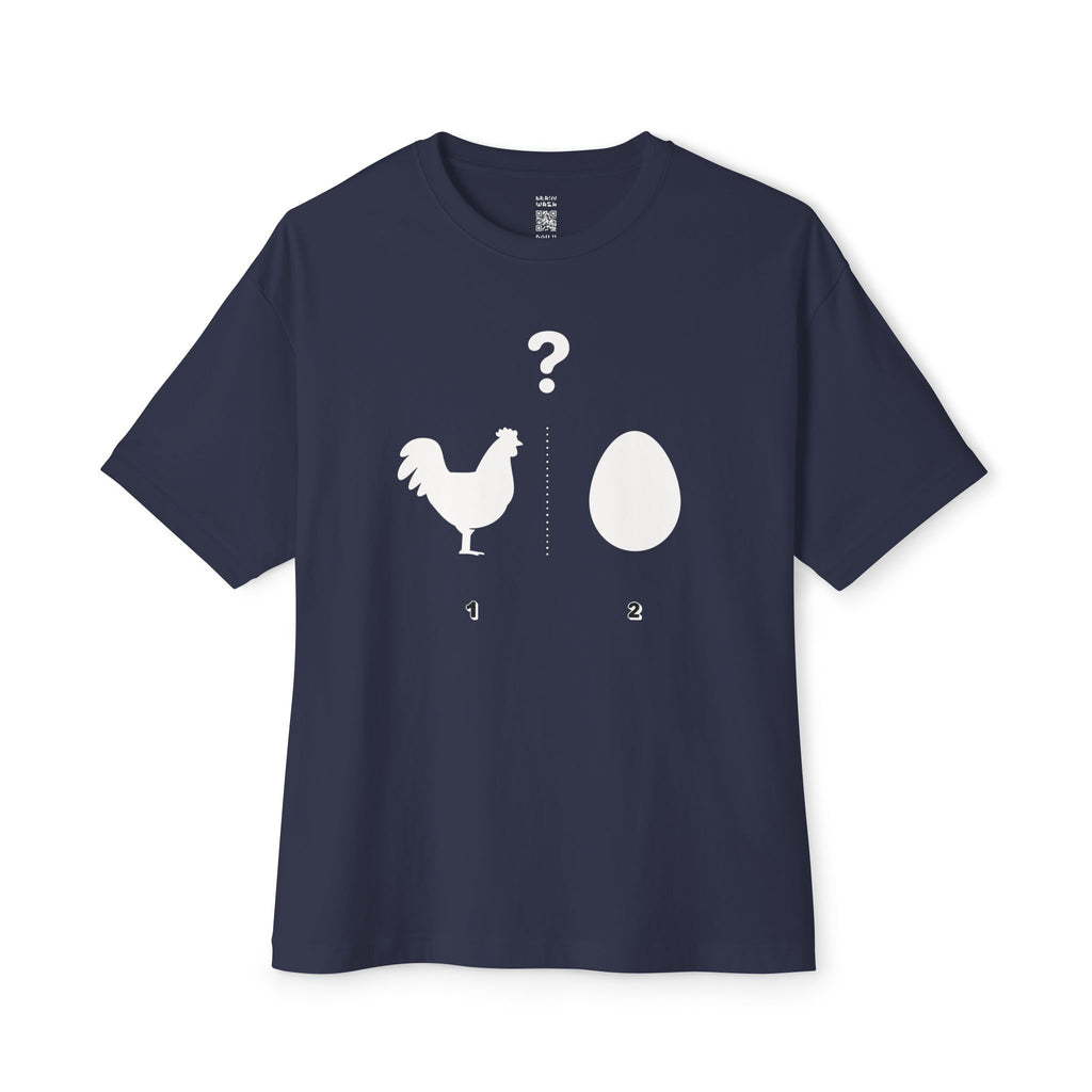Chicken Or The Egg Oversized Tee