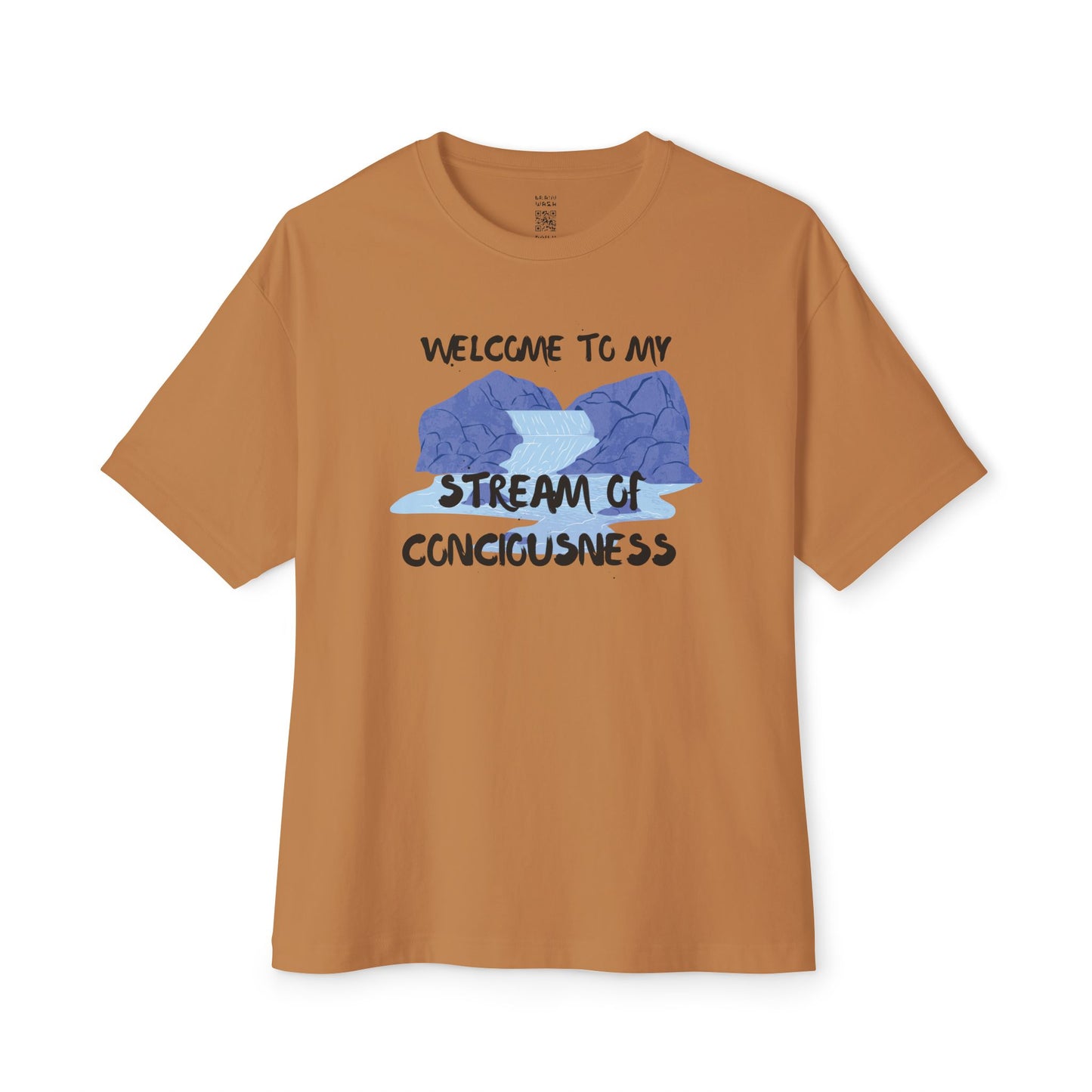 Welcome To My Stream Of Consciousness Oversized Tee