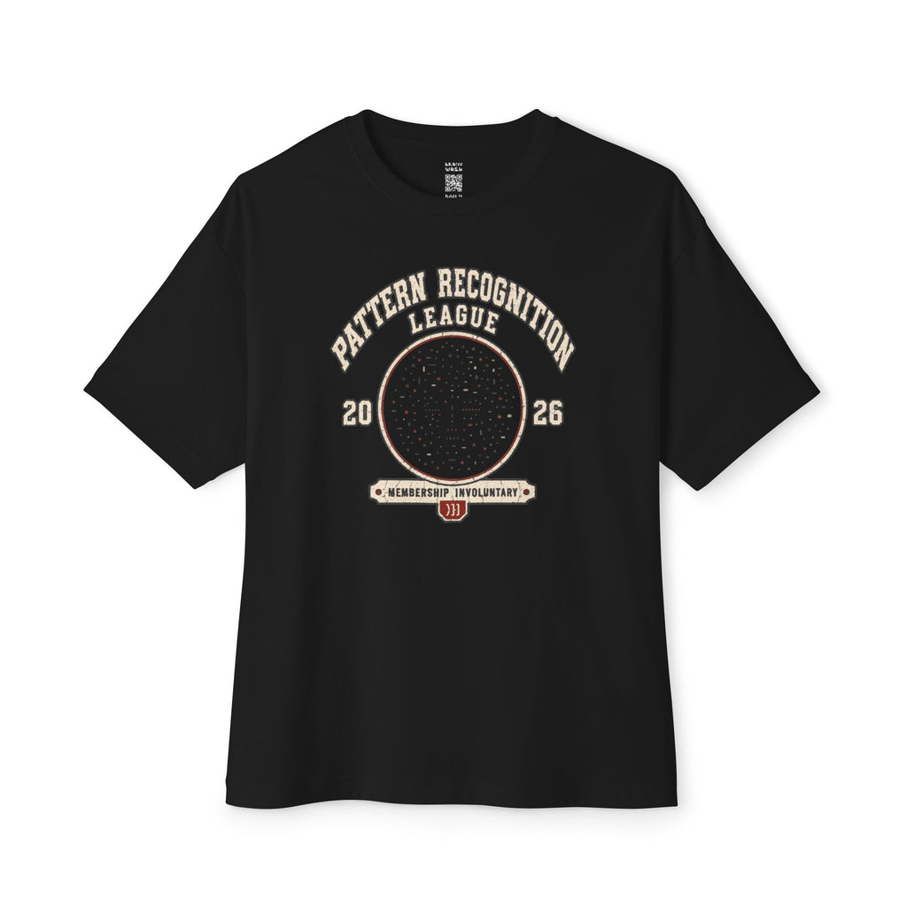 Pattern Recognition League Oversized Tee