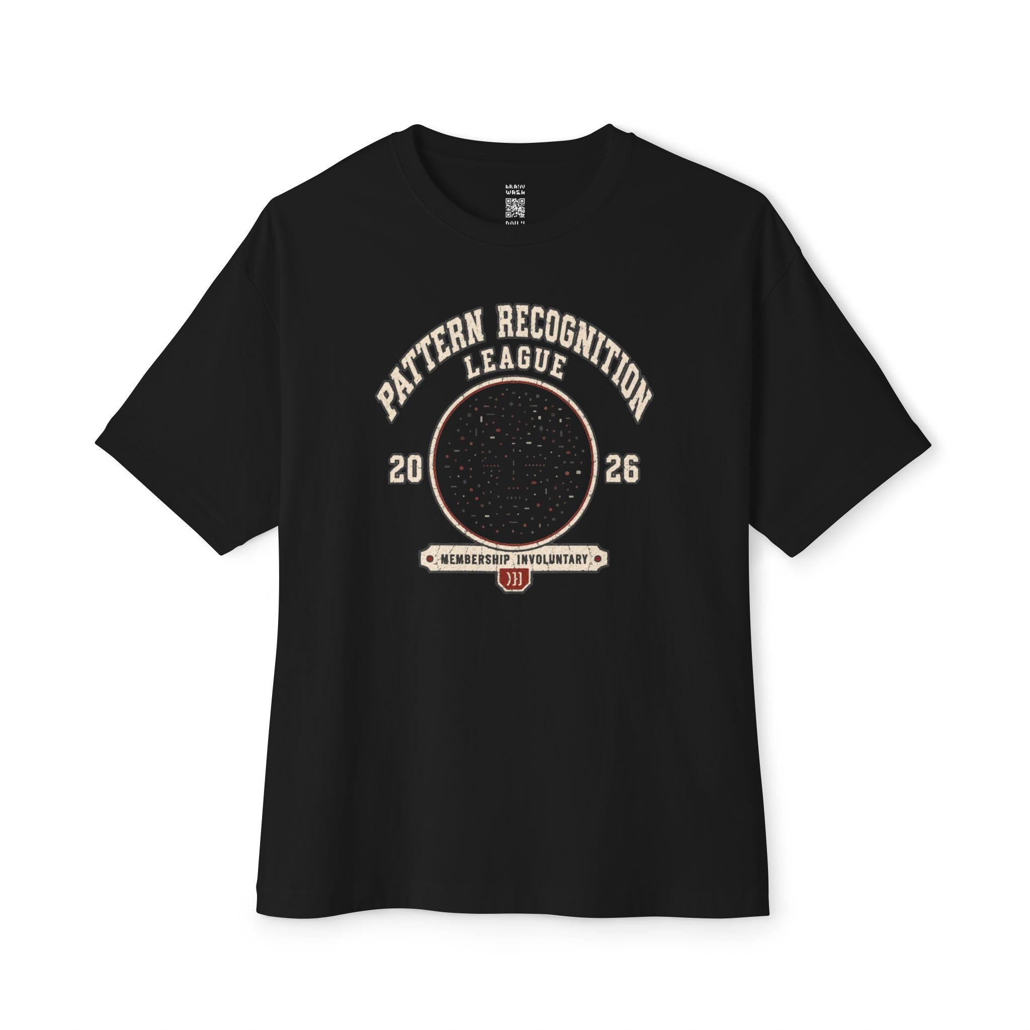 Pattern Recognition League Oversized Tee