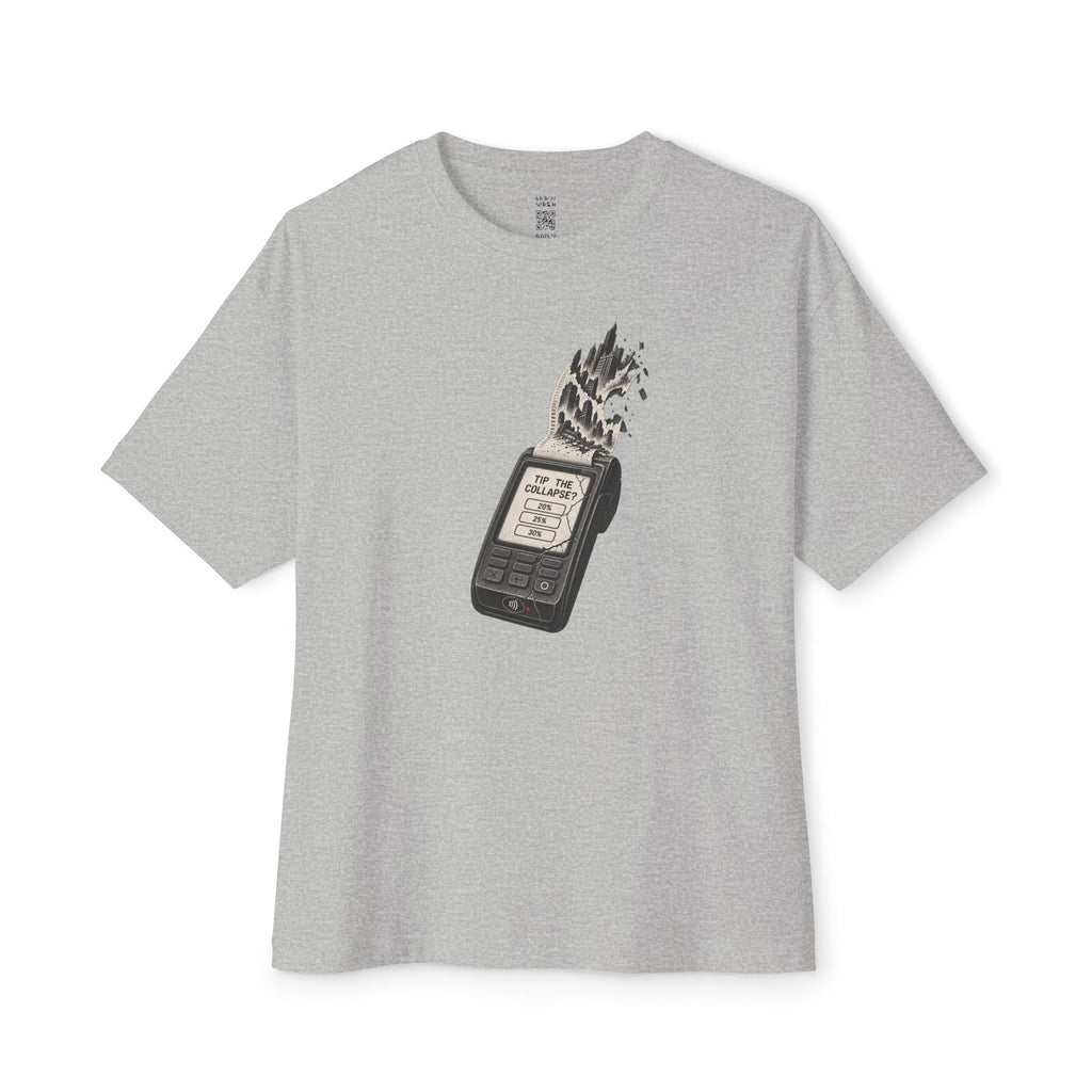 Tip The Collapse Oversized Tee