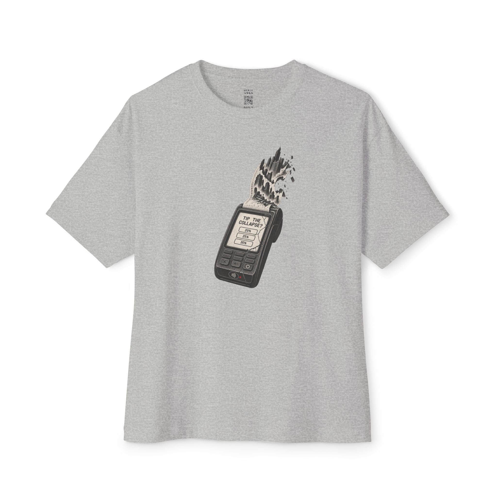 Tip The Collapse Oversized Tee