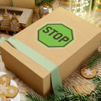 Green Stop Sign Sticker