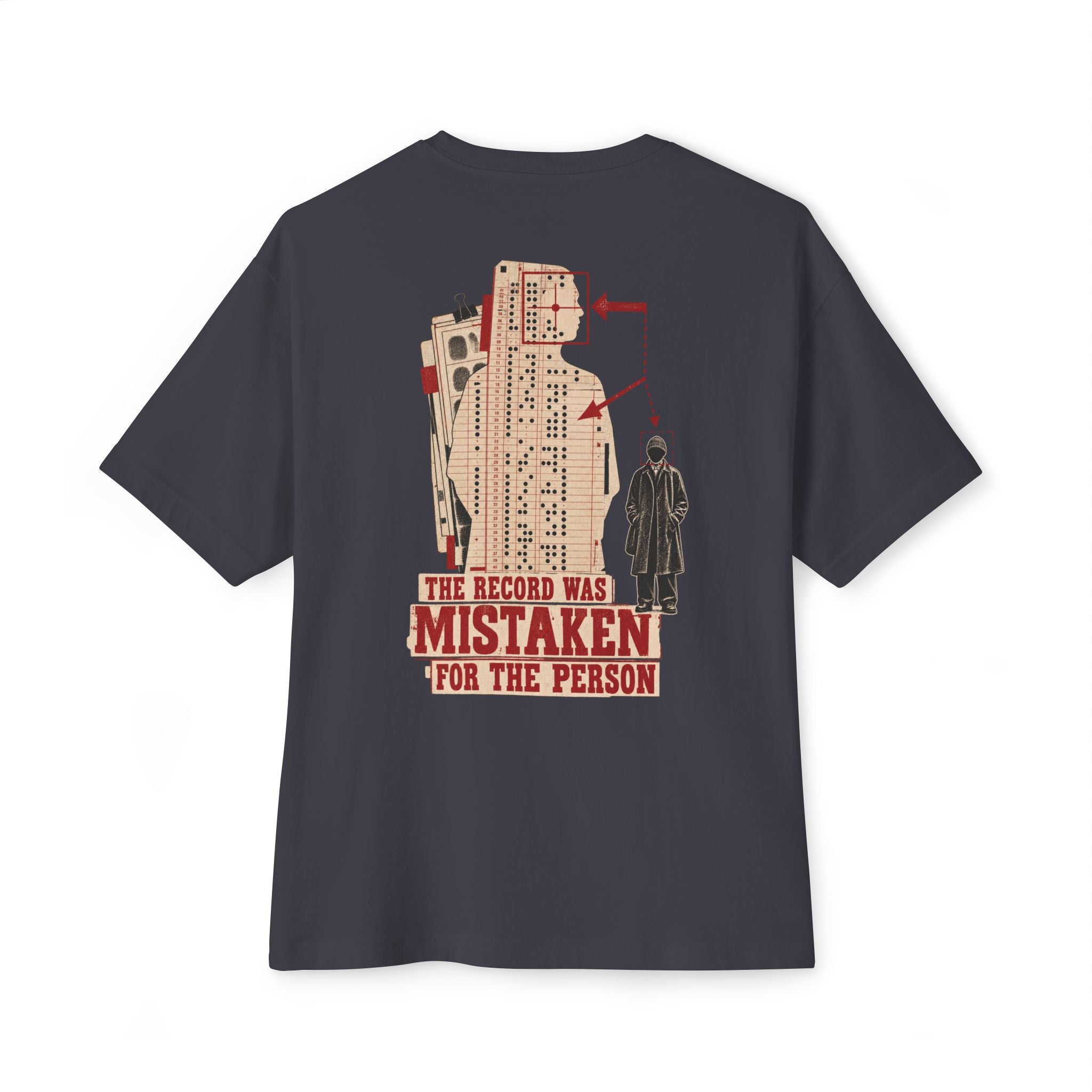 Mistaken Record Oversized Tee