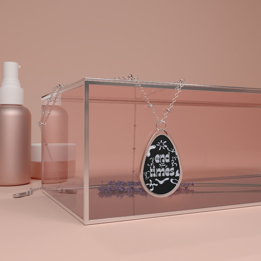 End Times Liquid Chrome Necklace