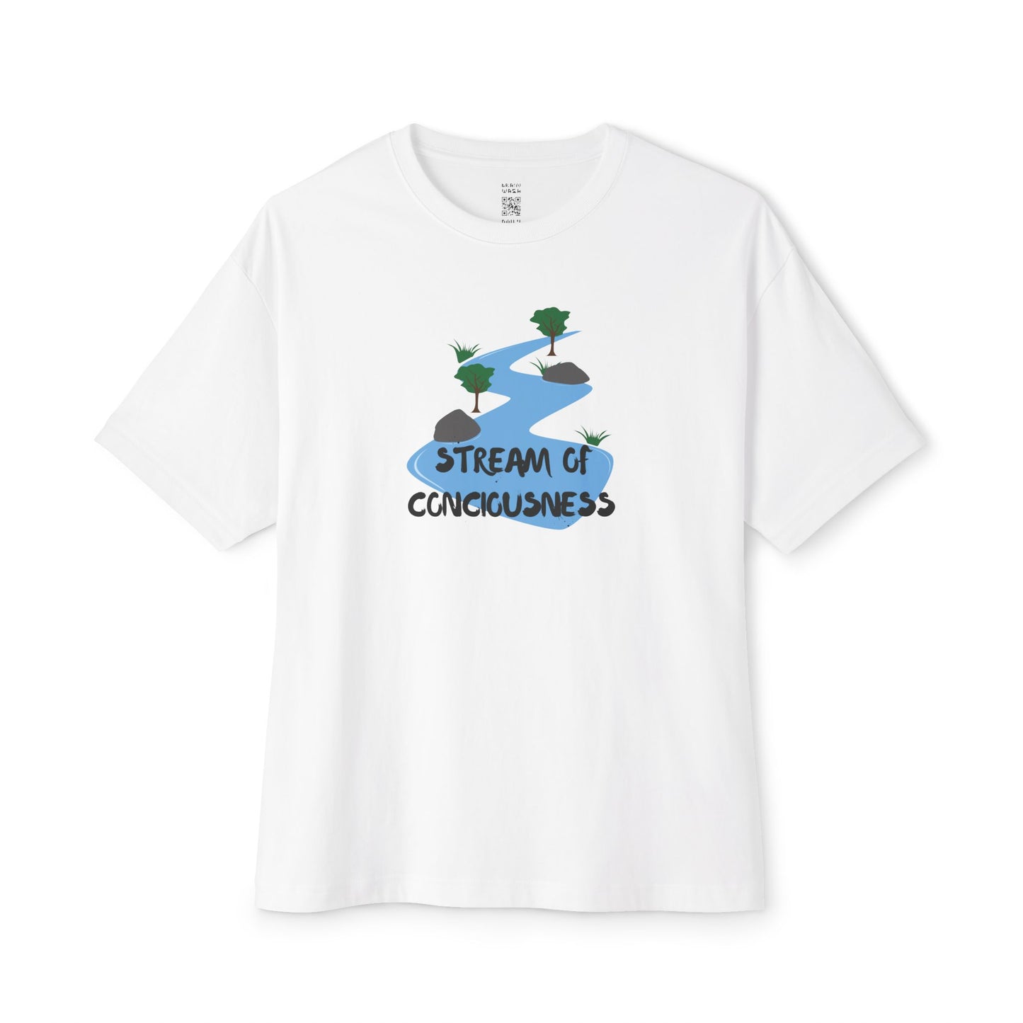 Stream Of Consciousness Oversized Tee