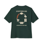 Information Food Chain Oversized Tee