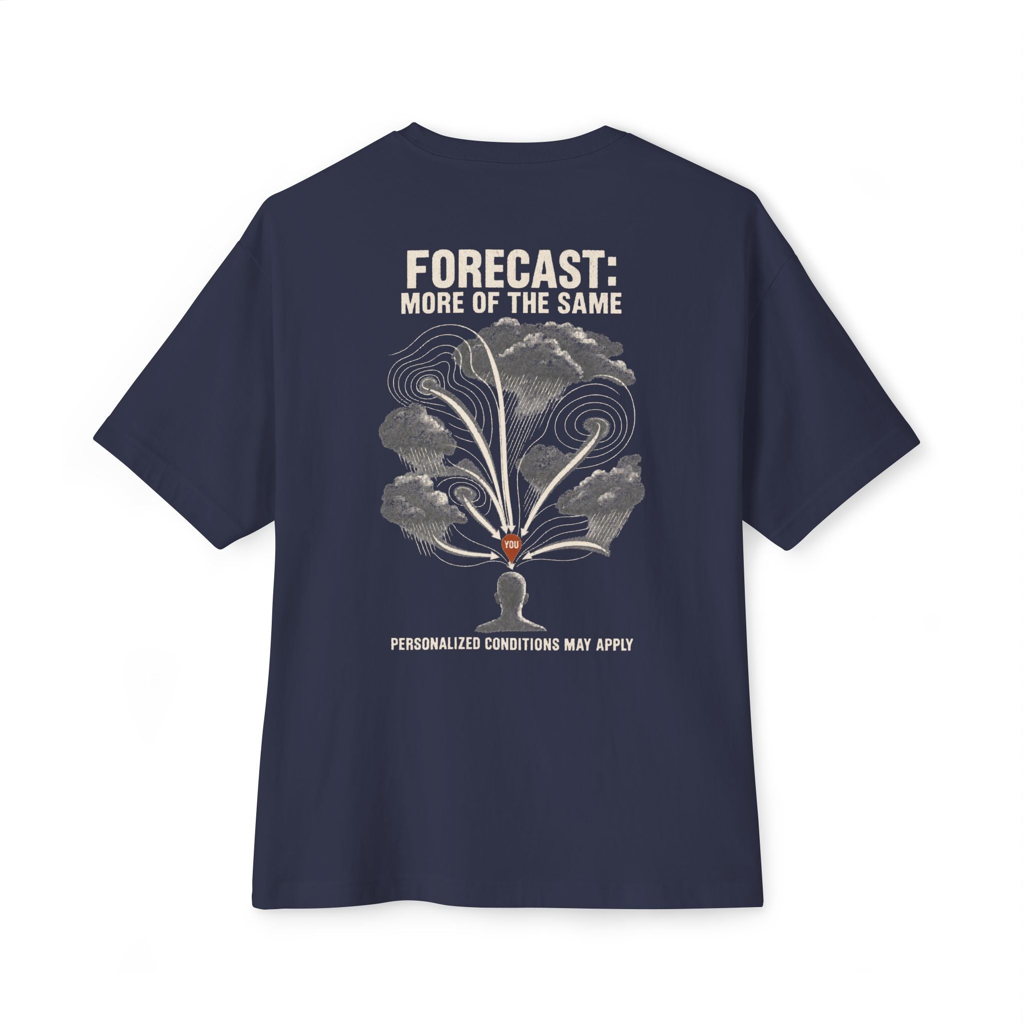Algorithmic Weather Oversized Tee