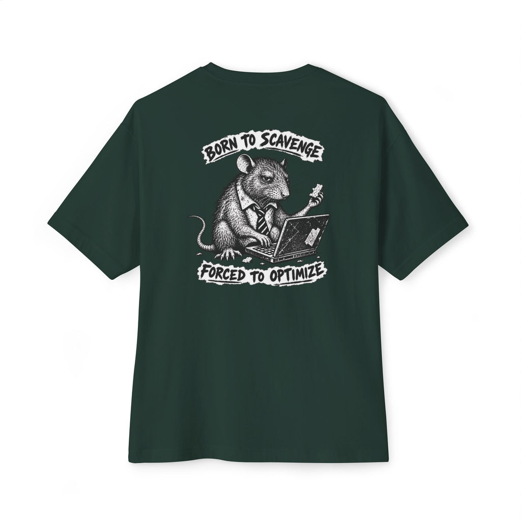 Forced To Optimize Oversized Tee