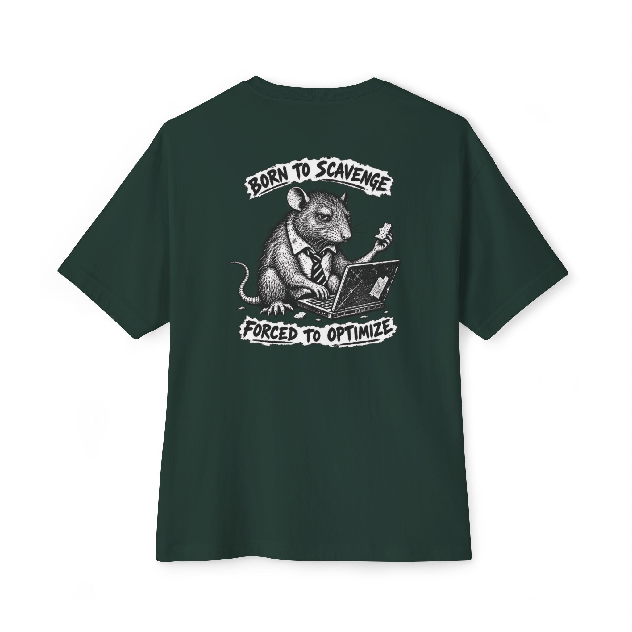 Forced To Optimize Oversized Tee