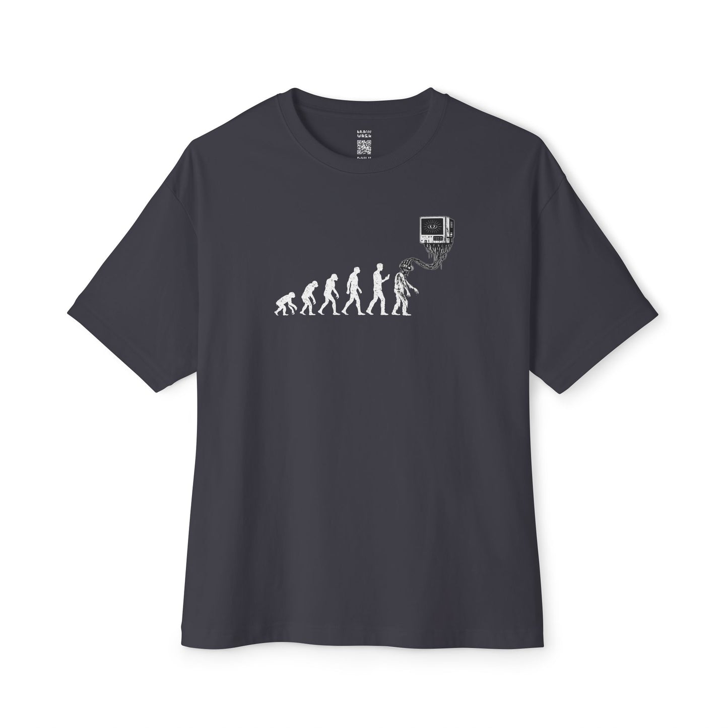 Evolution Of Man Oversized Tee