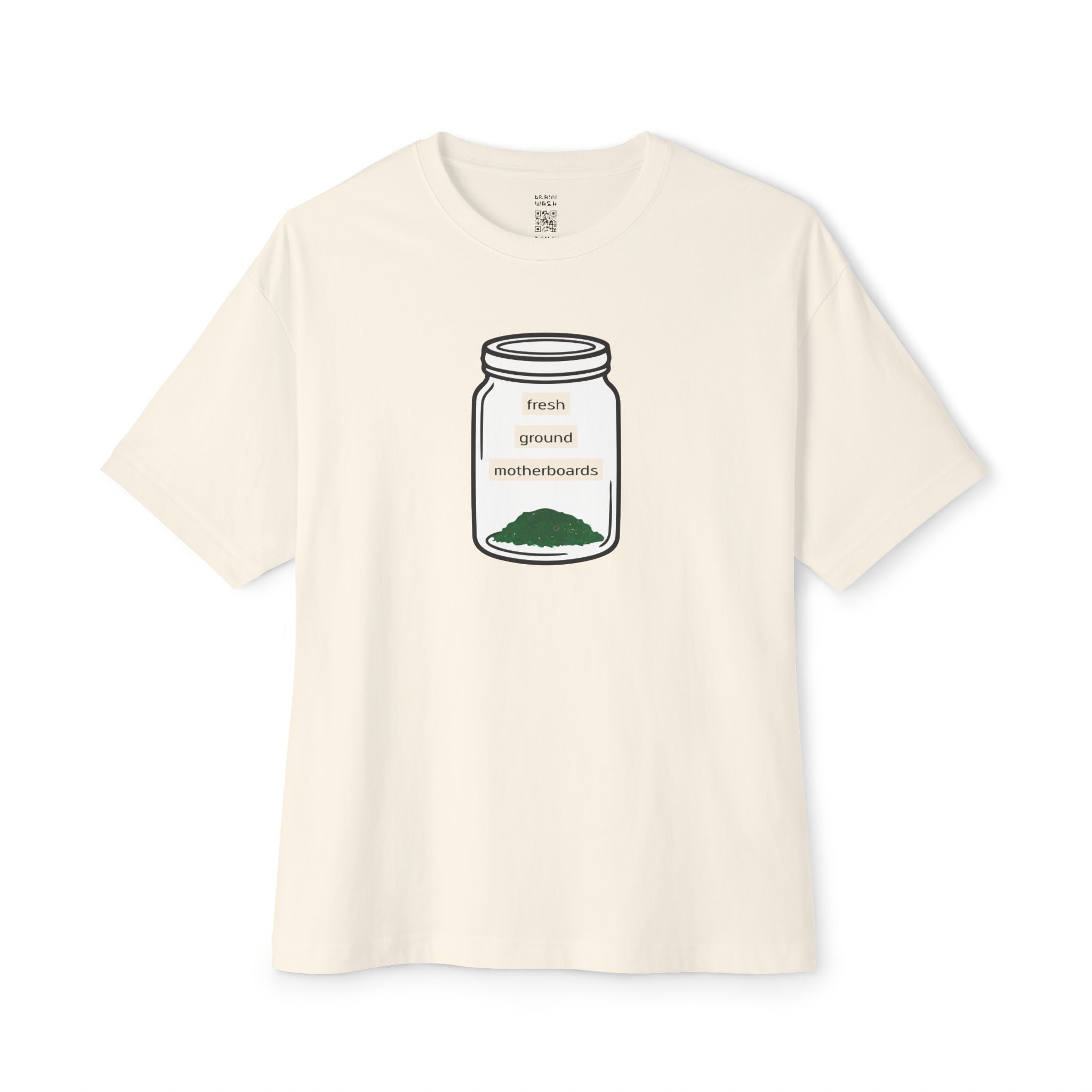 Fresh Ground Motherboards Oversized Tee