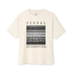 Signal Interrupted Oversized Tee