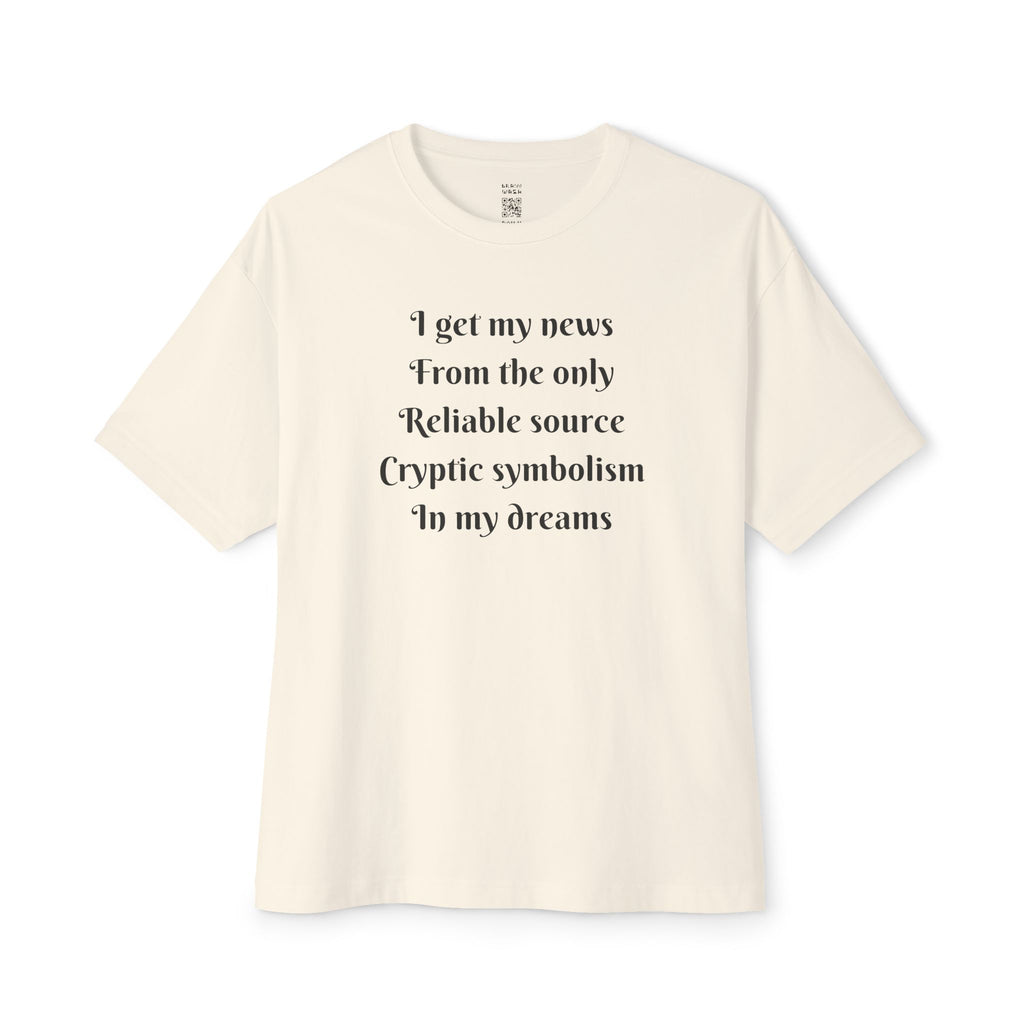 Cryptic Symbolism Oversized Tee