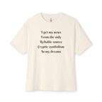 Cryptic Symbolism Oversized Tee